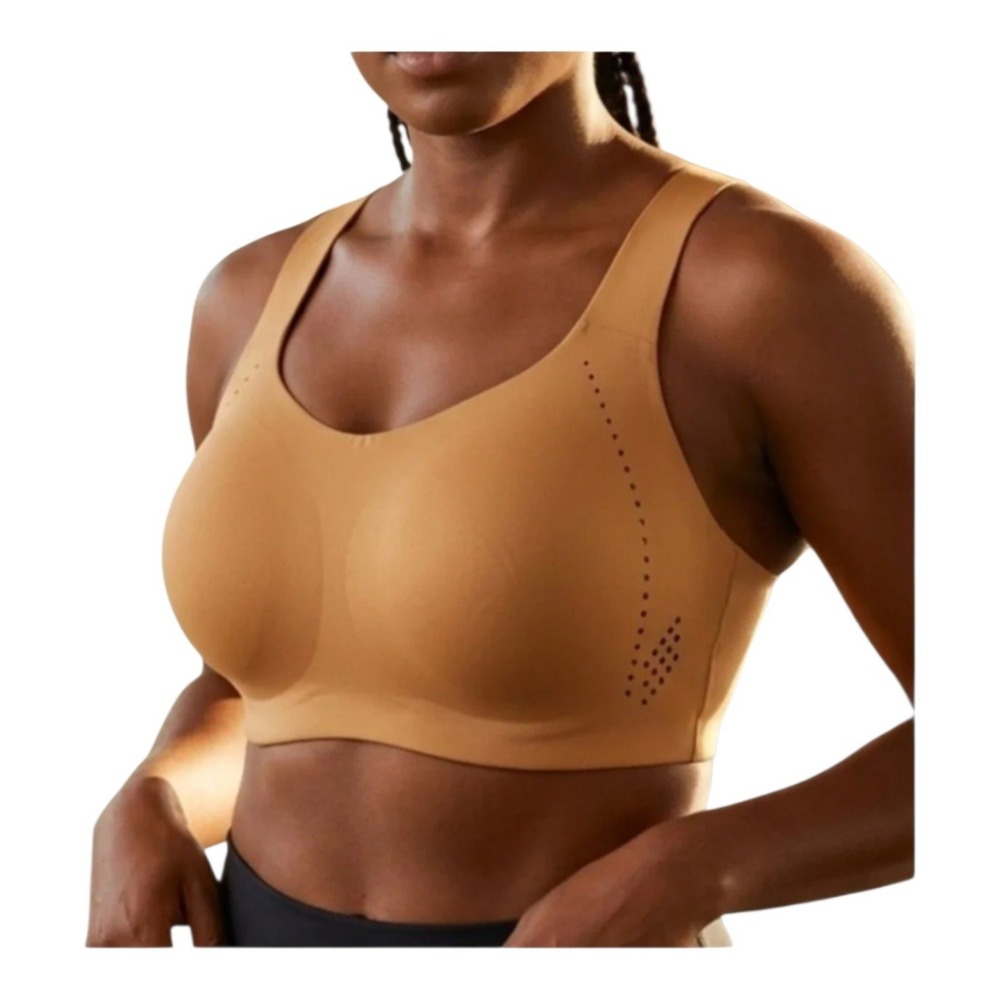 Lululemon AirSupport High Support Bra 38D Warm Apricot Orange Running Workout